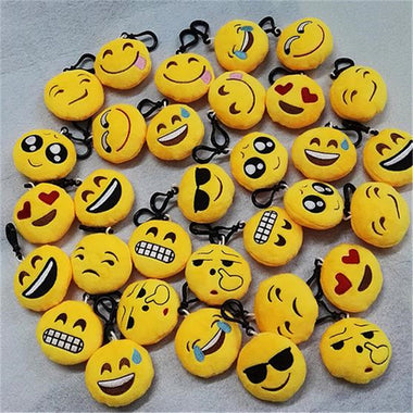 Mini Emoji Cartoon Expression Plush Toy