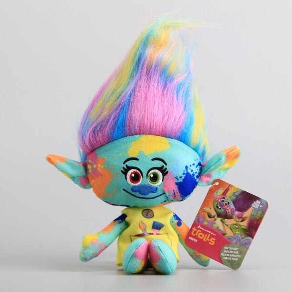Cute Colorful Trolls Stuffed Doll